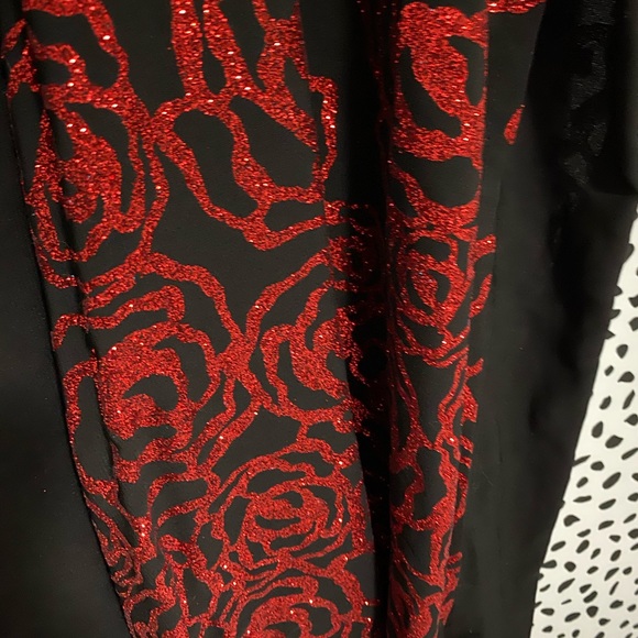 Lularoe Joy (black and red glitter) - Picture 2 of 2